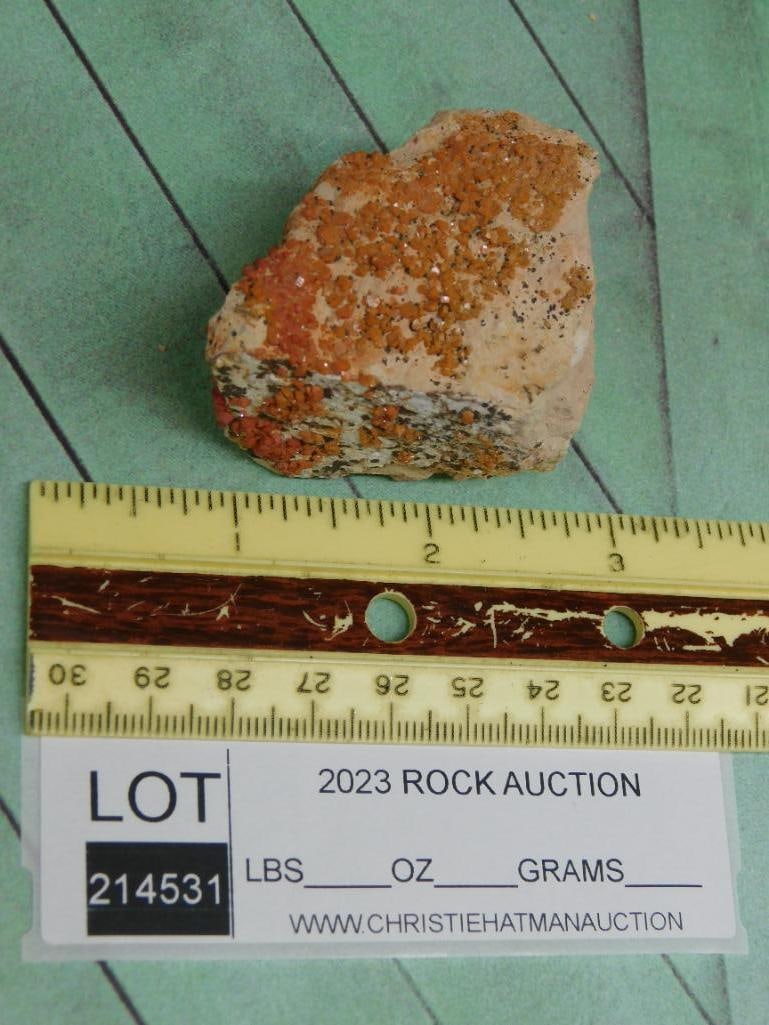 VANADINITE ROCK STONE LAPIDARY SPECIMEN - 2