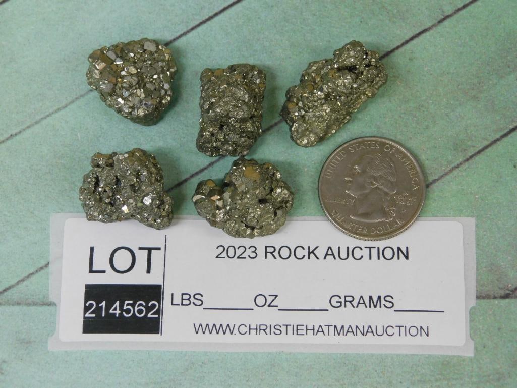 PYRITE ROCK STONE LAPIDARY SPECIMEN - 2