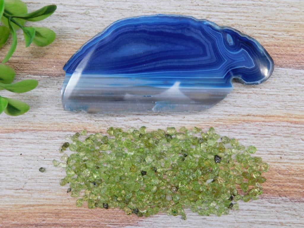 MIXED LOT ROCK STONE LAPIDARY SPECIMEN: MIXED LOT ROCK STONE LAPIDARY SPECIMEN