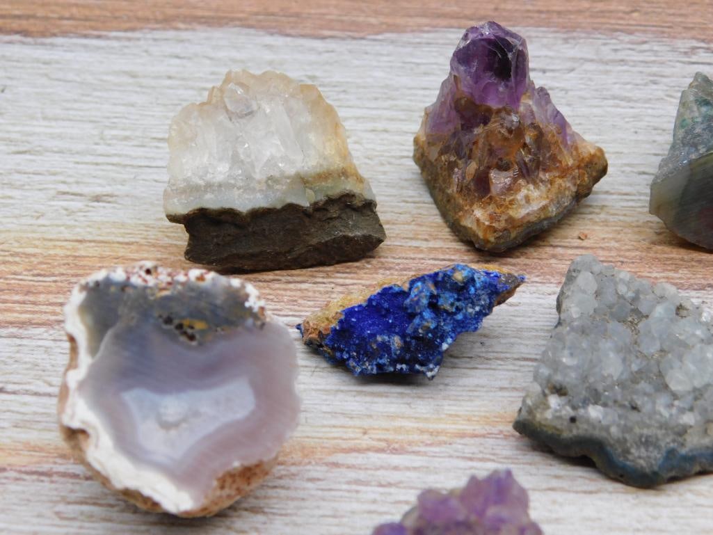 MIXED ROUGH ROCK STONE LAPIDARY SPECIMEN - 3