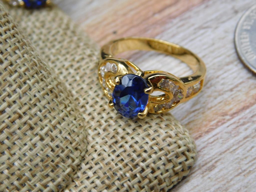 STONE RING ROCK STONE LAPIDARY SPECIMEN - 5