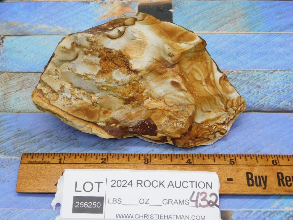 JASPER ROCK STONE LAPIDARY SPECIMEN - 2