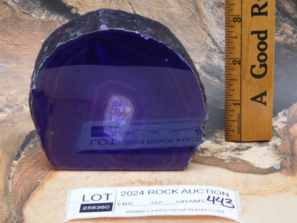 AGATE ROCK STONE LAPIDARY SPECIMEN - 2