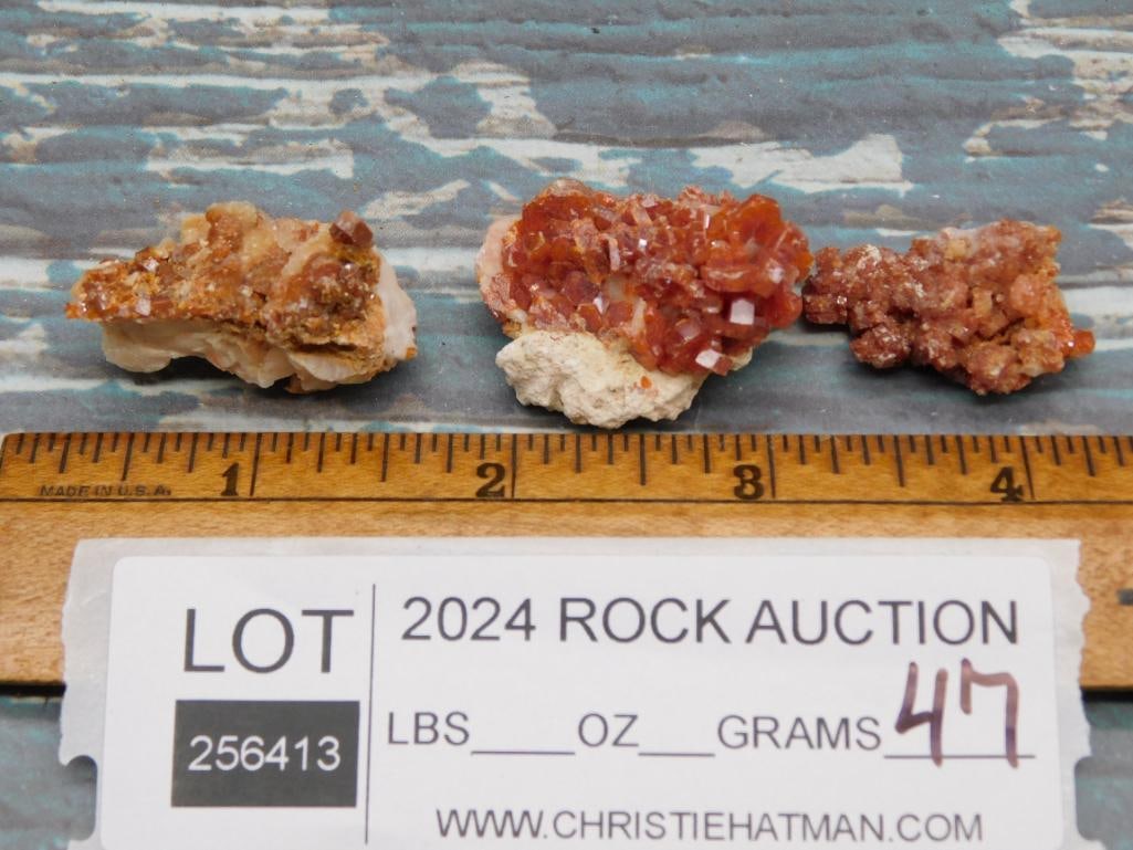 VANADINITE ROCK STONE LAPIDARY SPECIMEN - 2