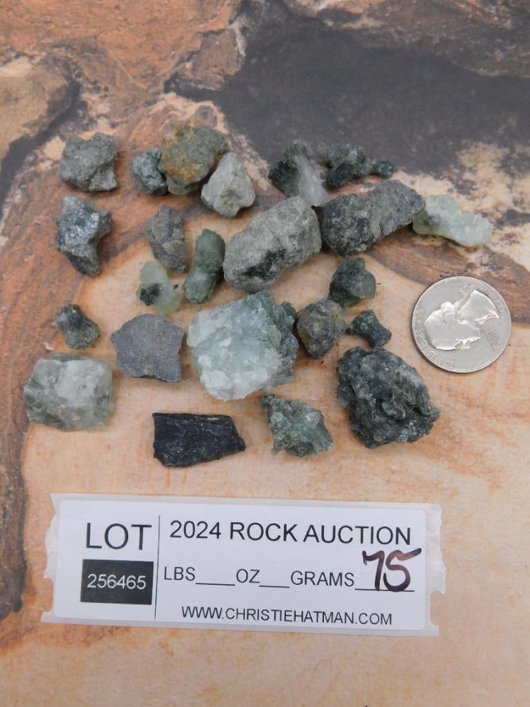 PREHNITE ROCK STONE LAPIDARY SPECIMEN - 2