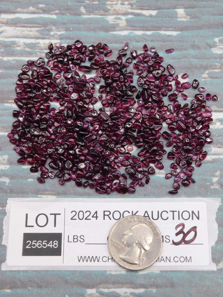 GARNET ROCK STONE LAPIDARY SPECIMEN - 2