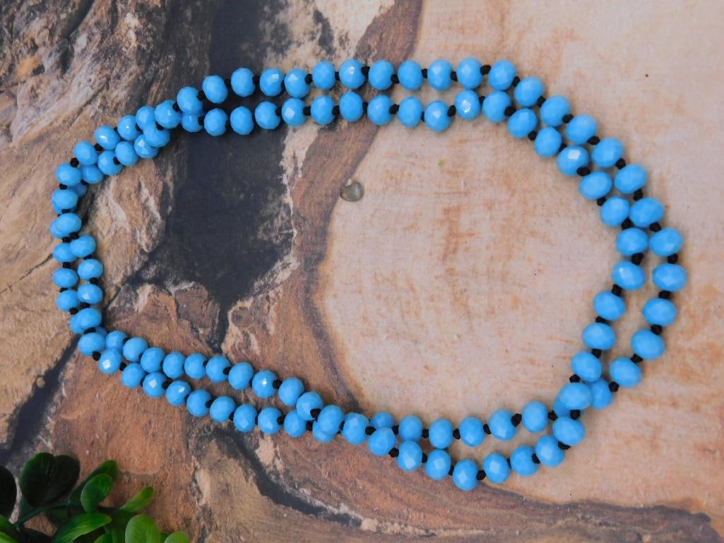 SPARKLE BEAD NECKLACE: SPARKLE BEAD NECKLACE