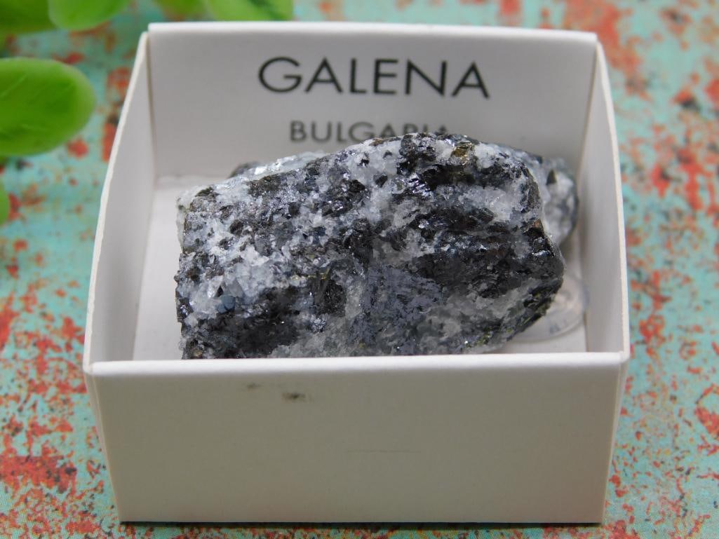 GALENA ROCK STONE LAPIDARY SPECIMEN: GALENA ROCK STONE LAPIDARY SPECIMEN