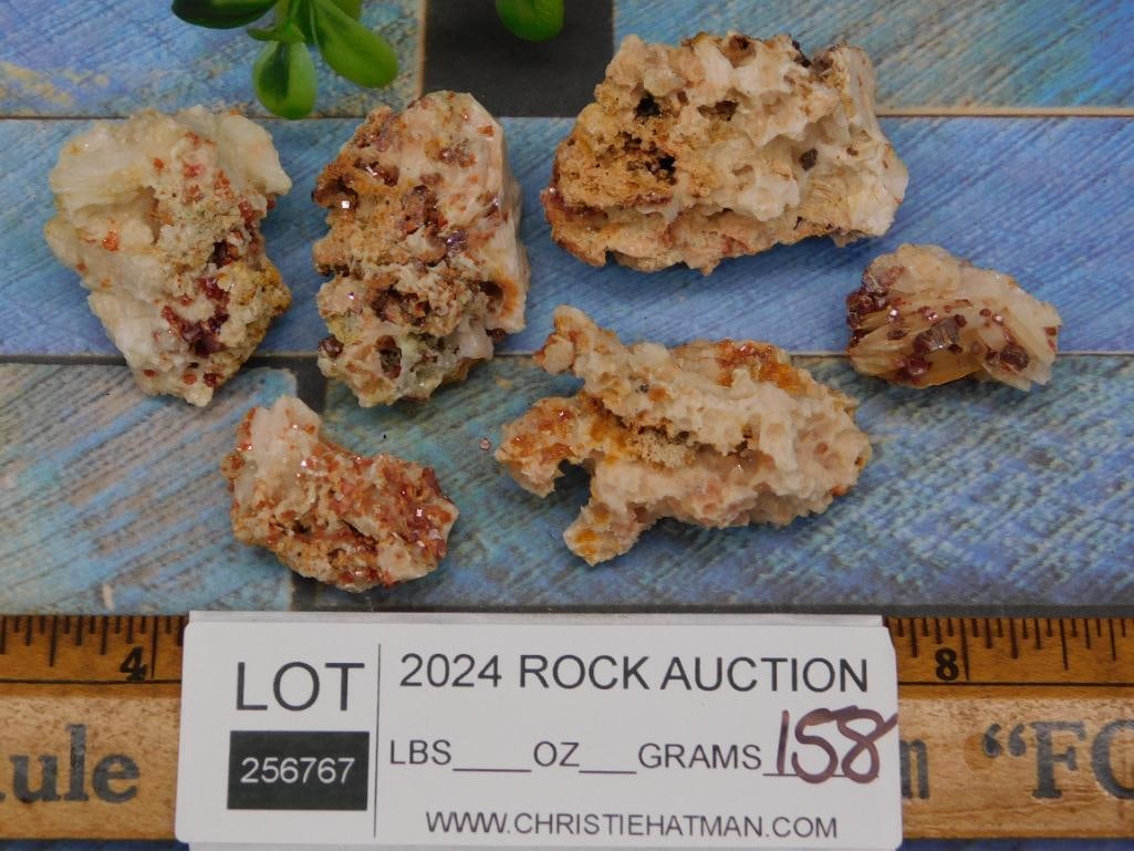VANADINITE ROCK STONE LAPIDARY SPECIMEN - 3