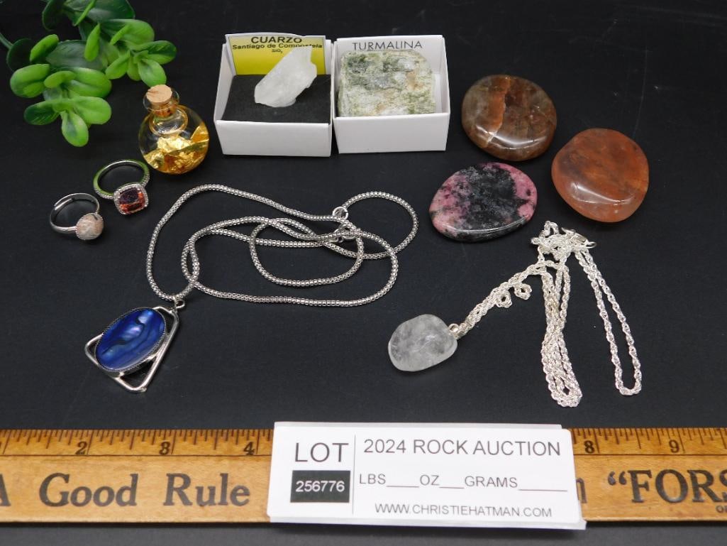 MIXED LOT ROCK STONE LAPIDARY SPECIMEN - 4