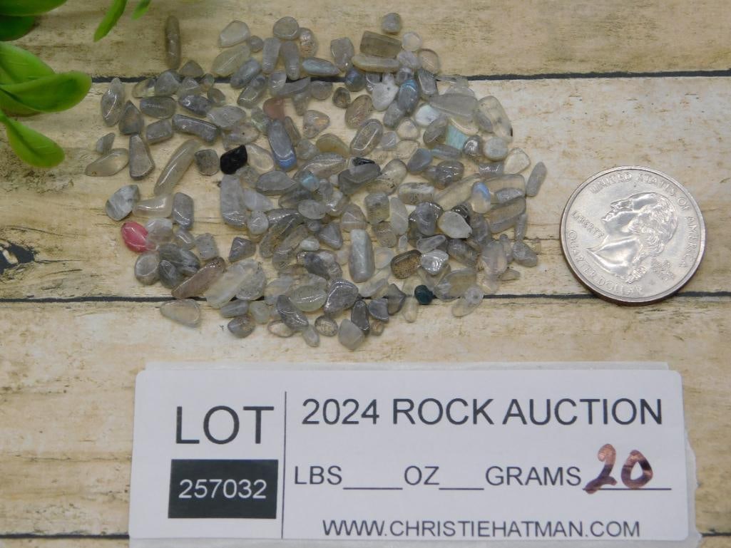 LABRADORITE ROCK STONE LAPIDARY SPECIMEN - 3