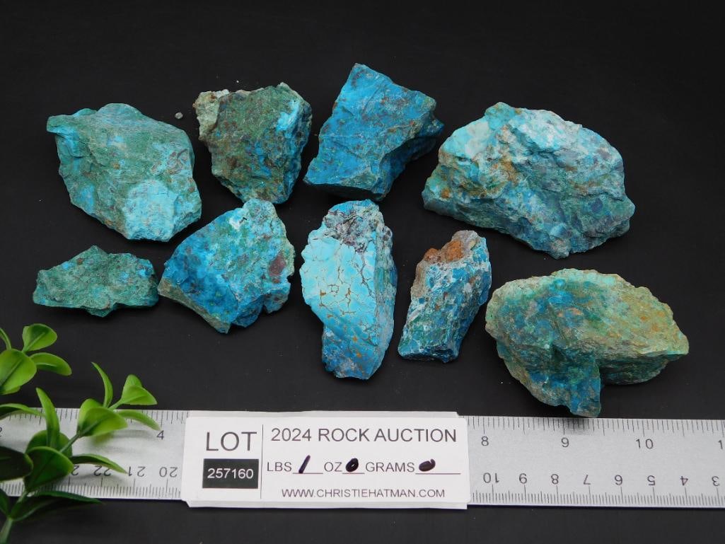CHRYSOCOLLA ROCK STONE LAPIDARY SPECIMEN - 2