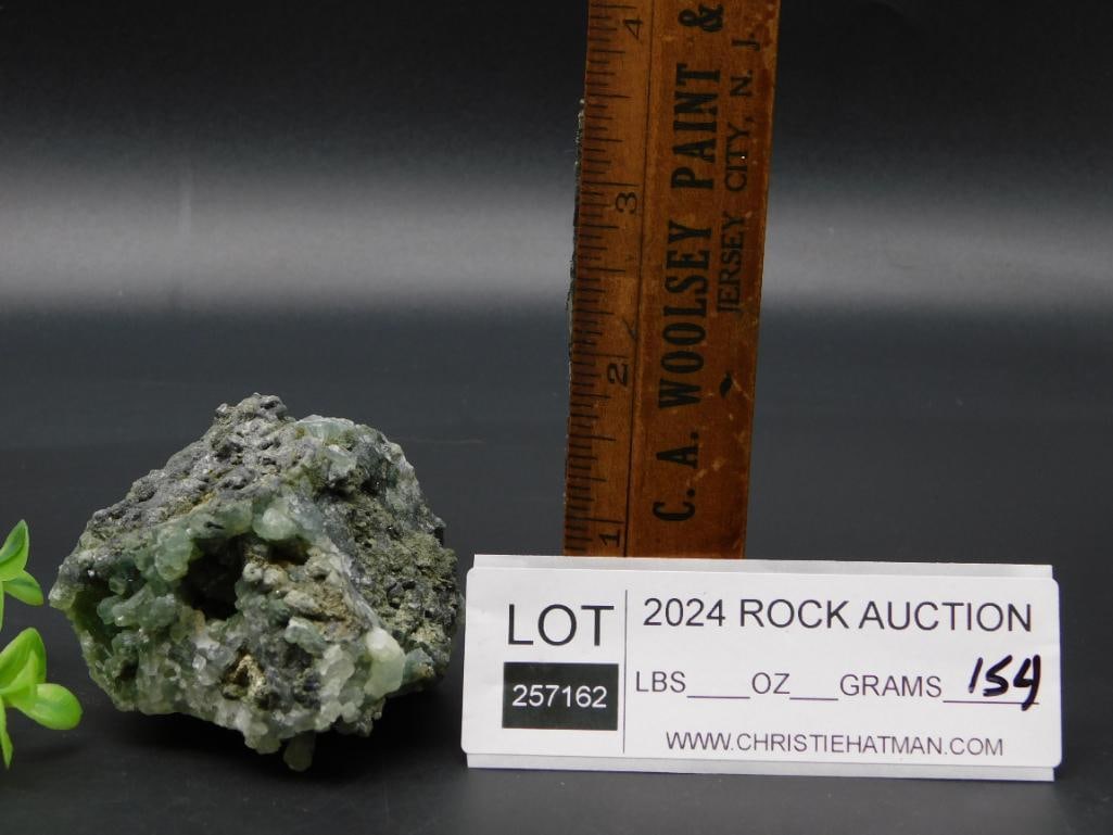 PHRENITE ROCK STONE LAPIDARY SPECIMEN - 2