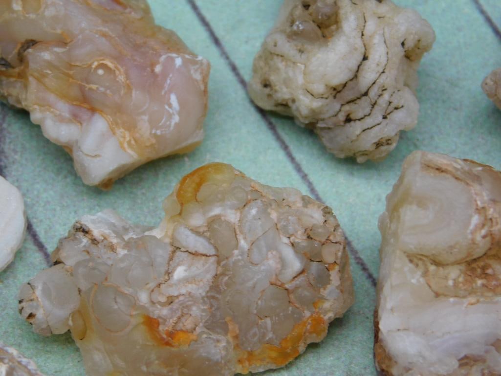 FIRE AGATE ROCK STONE LAPIDARY SPECIMEN - 2