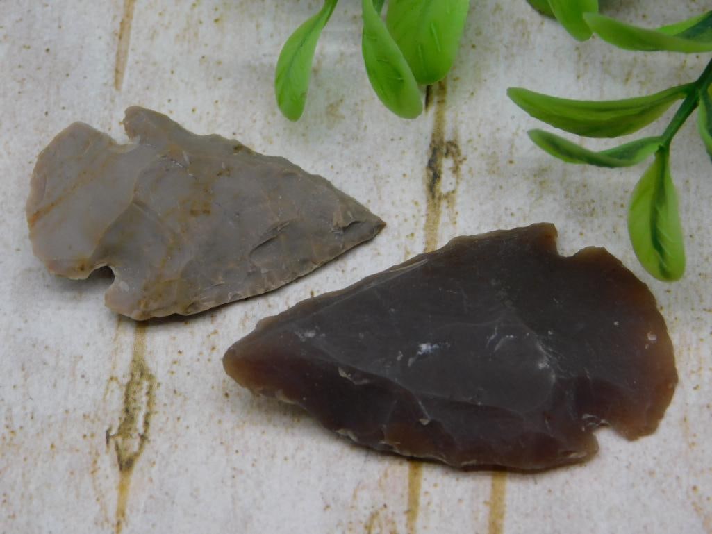 HAND KNAPPED ARTIFACTS ROCK STONE LAPIDARY SPECIMEN (1 of 2)