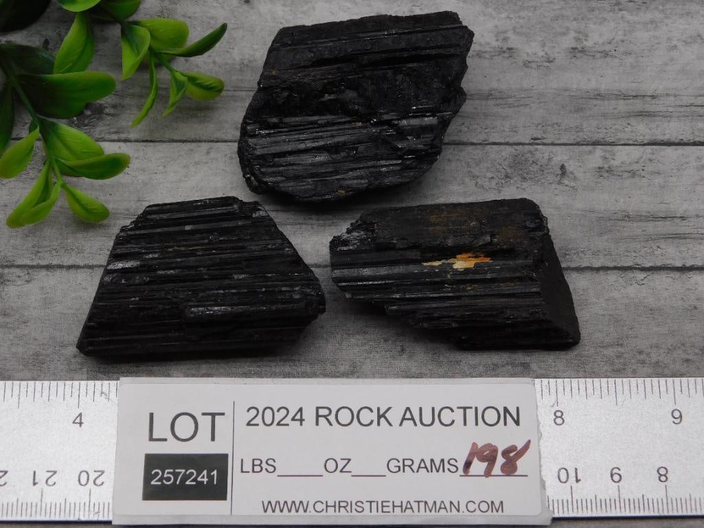 TOURMALINE ROCK STONE LAPIDARY SPECIMEN - 3