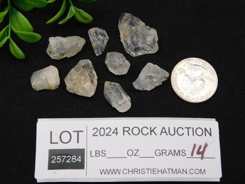 HERKIMER DIAMONDS ROCK STONE LAPIDARY SPECIMEN - 2