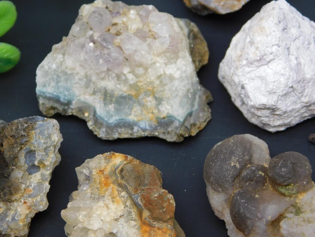 MIXED ROUGH ROCK STONE LAPIDARY SPECIMEN - 3