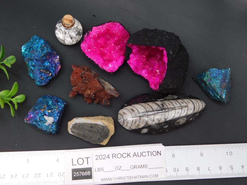 MIXED LOT ROCK STONE LAPIDARY SPECIMEN - 4