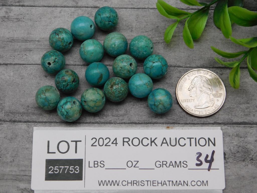 STONE BEADS ROCK STONE LAPIDARY SPECIMEN - 2