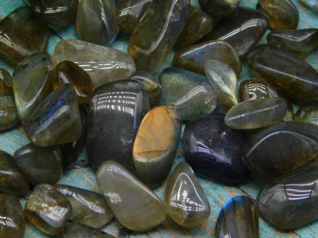 LABRADORITE ROCK STONE LAPIDARY SPECIMEN - 2