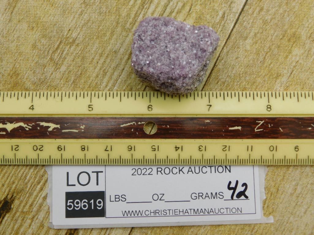 LEPIDOLITE ROCK STONE LAPIDARY SPECIMEN - 2