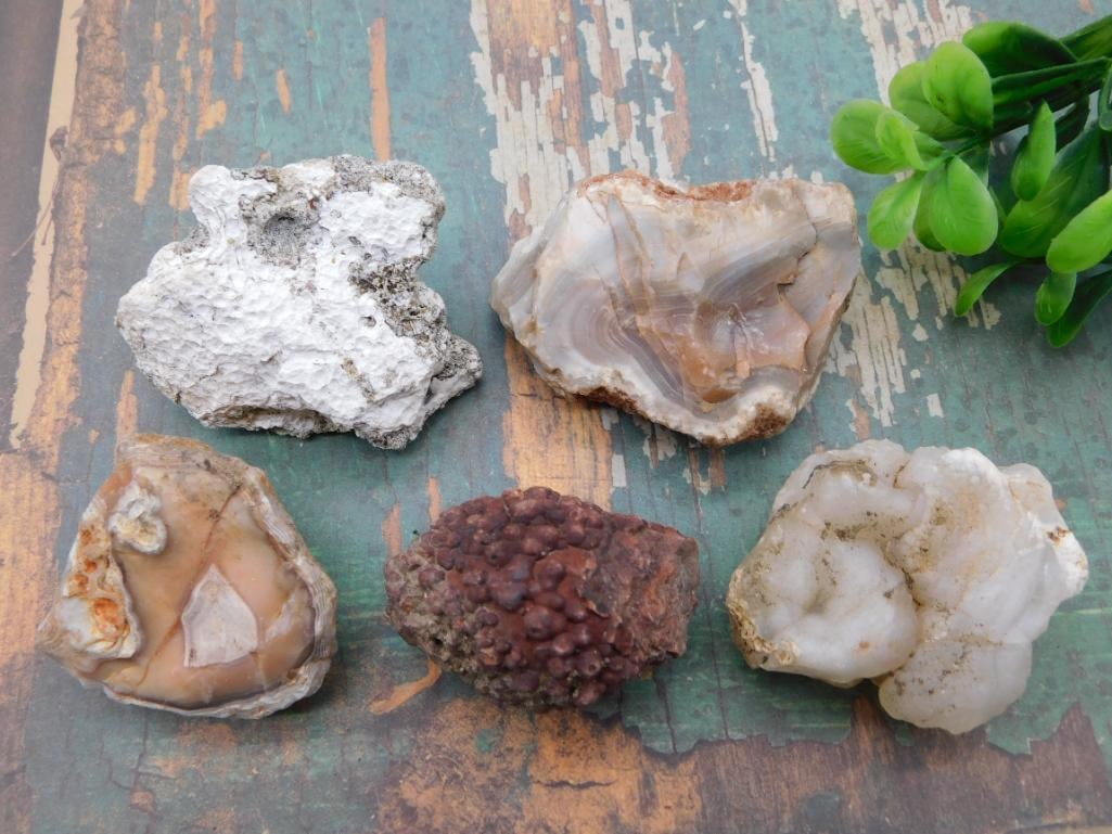 MIXED LOT ROCK STONE LAPIDARY SPECIMEN: MIXED LOT ROCK STONE LAPIDARY SPECIMEN