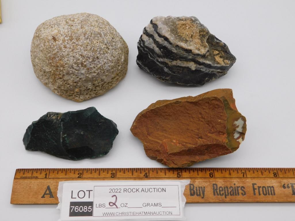 MIXED ROCK STONE LAPIDARY SPECIMEN - 2