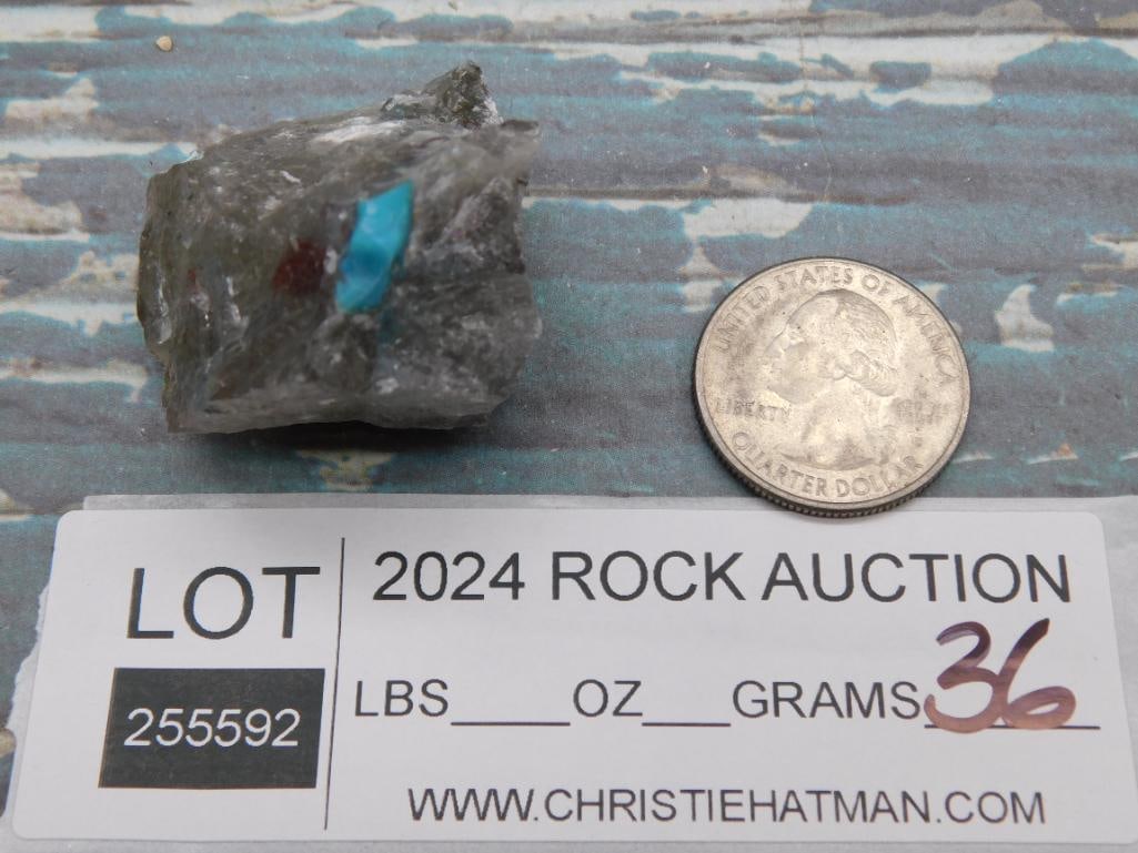 ROCK STONE LAPIDARY SPECIMEN - 2