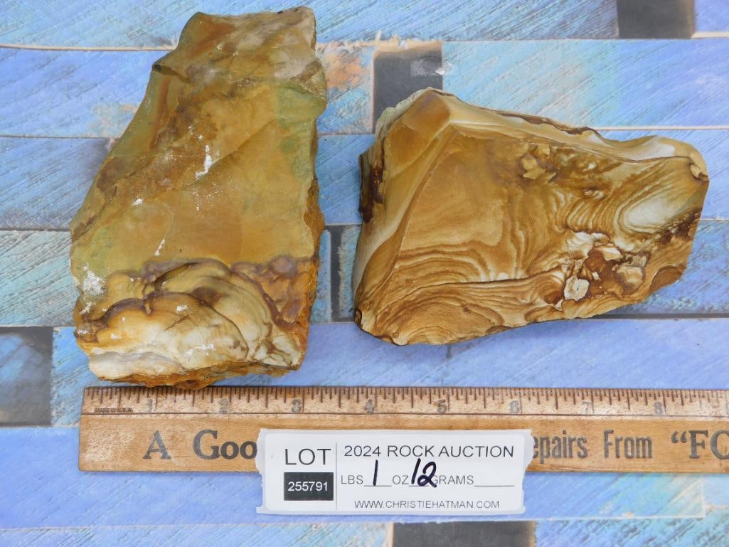 JASPER ROCK STONE LAPIDARY SPECIMEN - 2