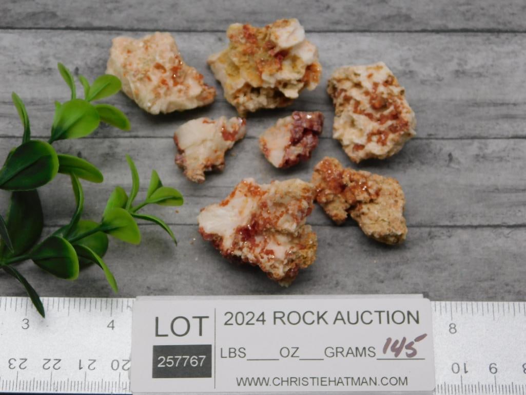 VANADINITE ROCK STONE LAPIDARY SPECIMEN - 3