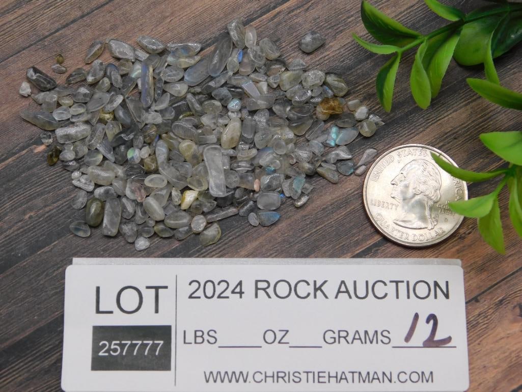 LABRADORITE ROCK STONE LAPIDARY SPECIMEN - 3