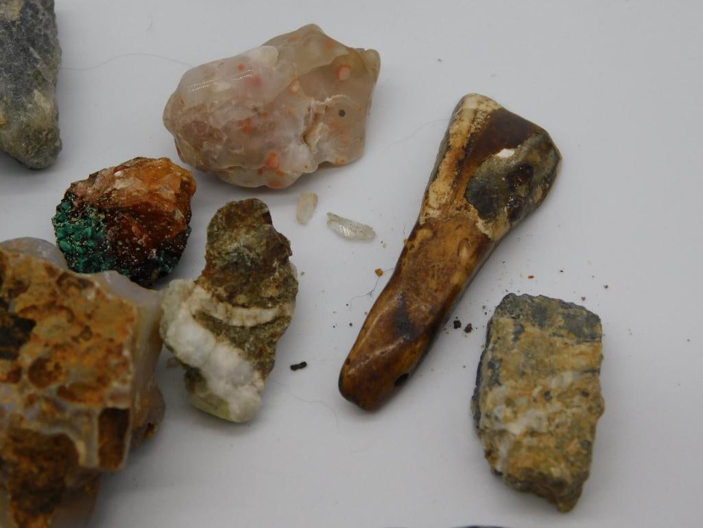 MIXED ROUGH ROCK STONE LAPIDARY SPECIMEN - 2