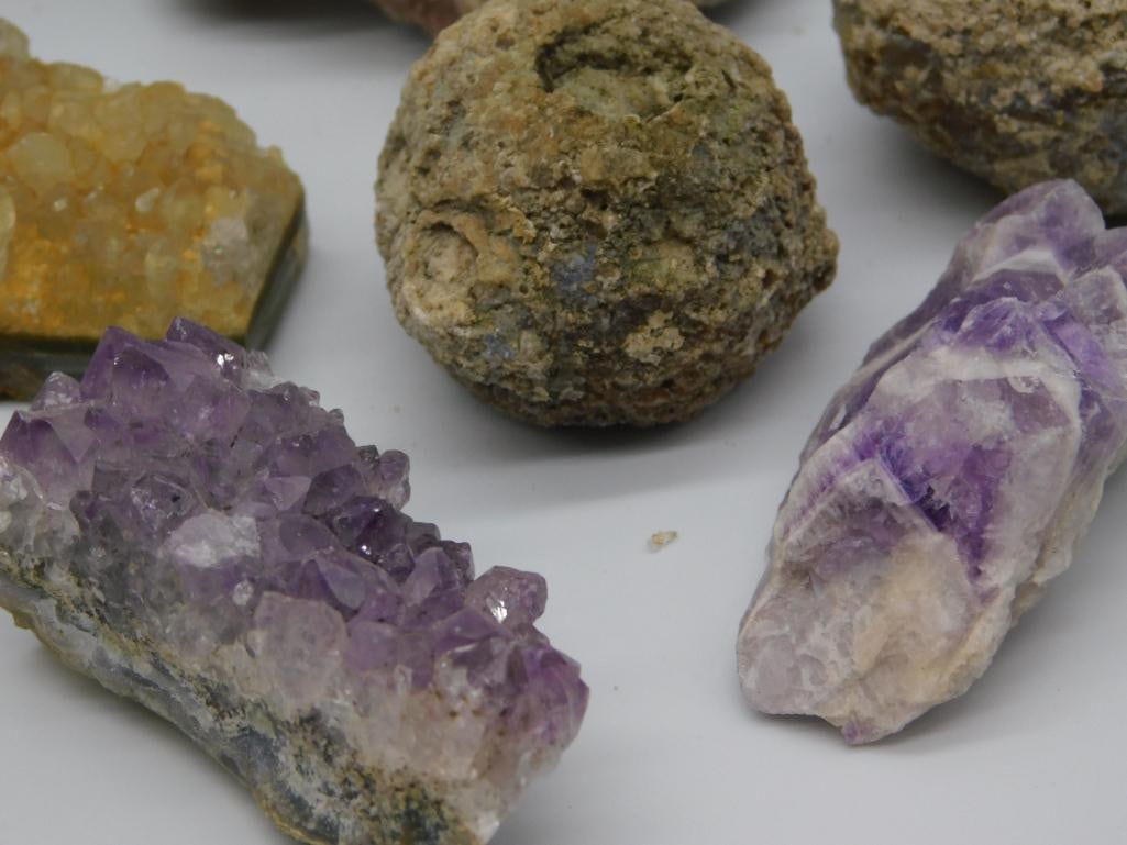 MIXED ROUGH ROCK STONE LAPIDARY SPECIMEN - 2