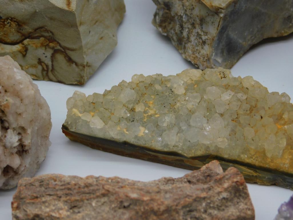 MIXED ROUGH ROCK STONE LAPIDARY SPECIMEN - 3