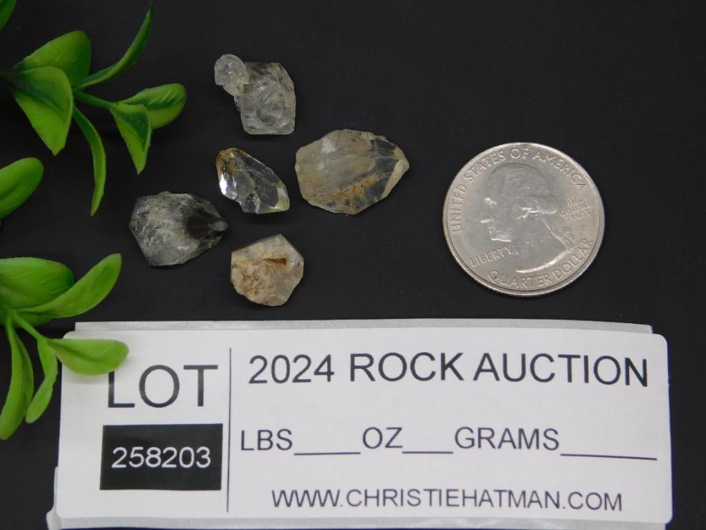 HERKIMER DIAMONDS ROCK STONE LAPIDARY SPECIMEN - 2