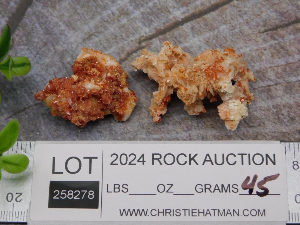 VANADINITE ROCK STONE LAPIDARY SPECIMEN - 2