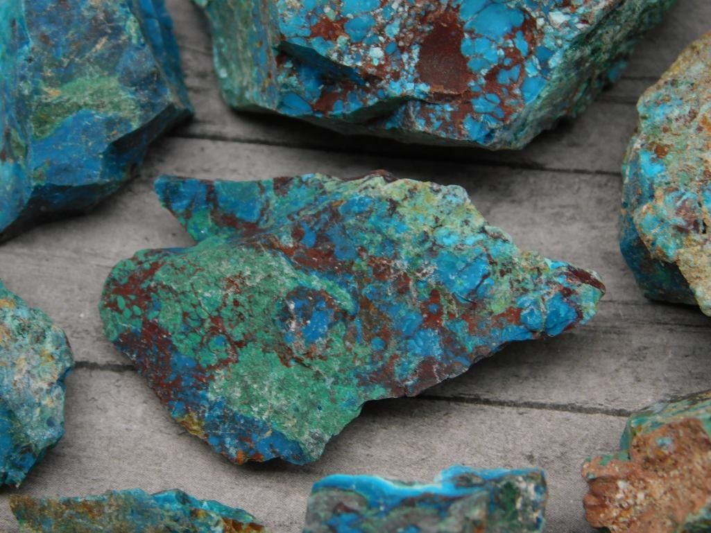 CHRYSOCOLLA ROCK STONE LAPIDARY SPECIMEN - 2