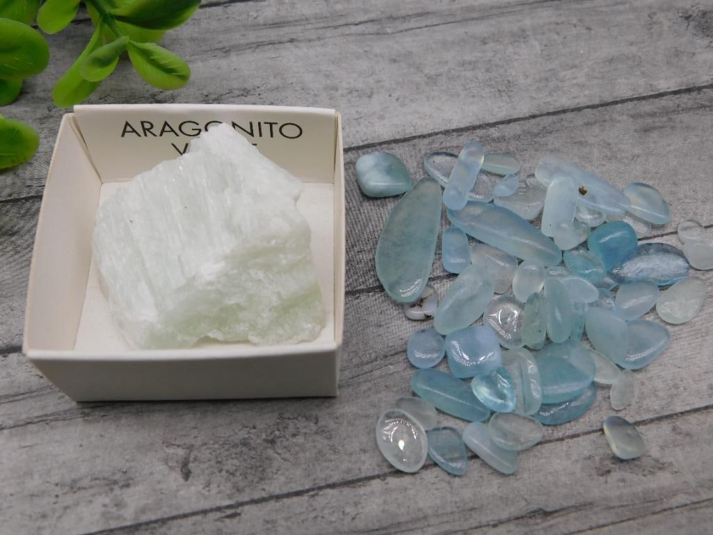 MIXED LOT ROCK STONE LAPIDARY SPECIMEN: MIXED LOT ROCK STONE LAPIDARY SPECIMEN