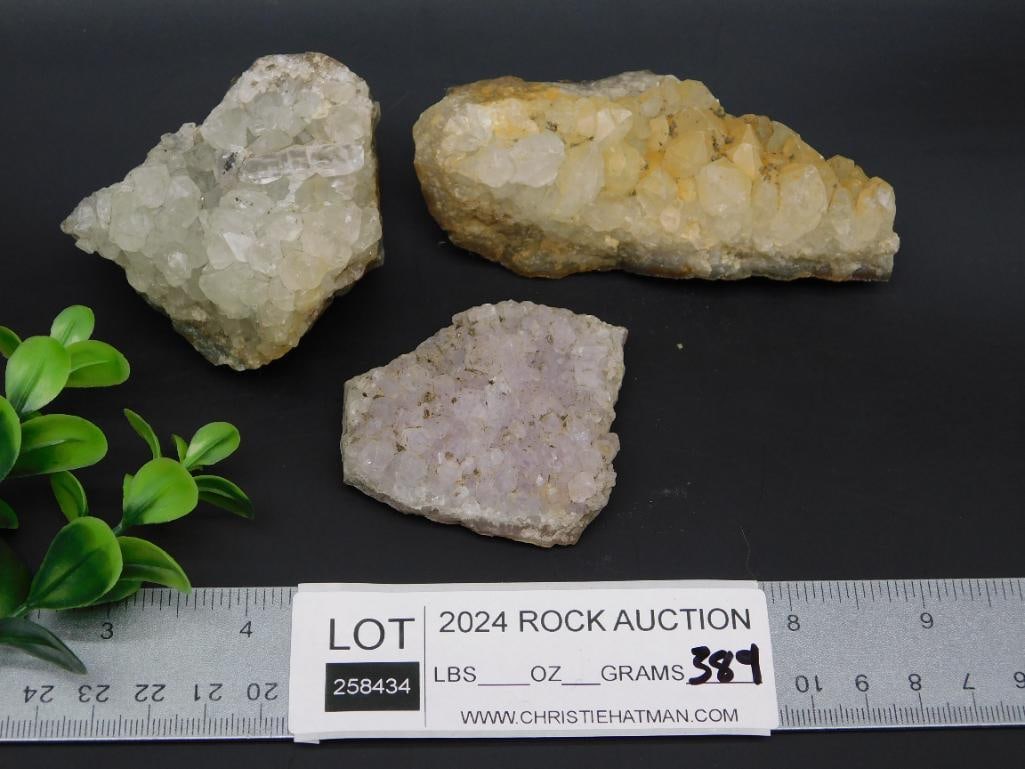 AMETHYST ROCK STONE LAPIDARY SPECIMEN - 3