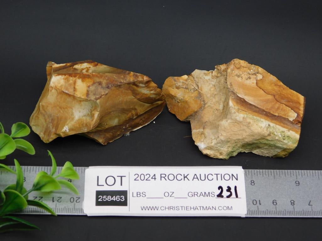 JASPER ROCK STONE LAPIDARY SPECIMEN - 3