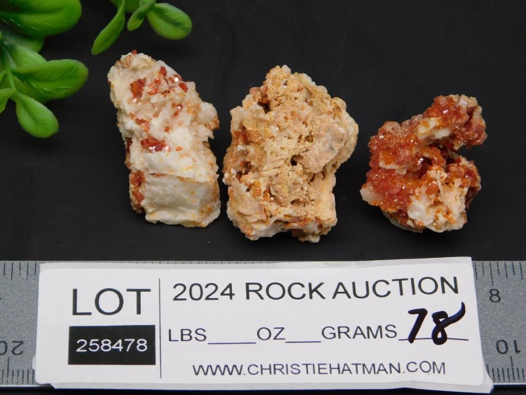 VANADINITE ROCK STONE LAPIDARY SPECIMEN - 3