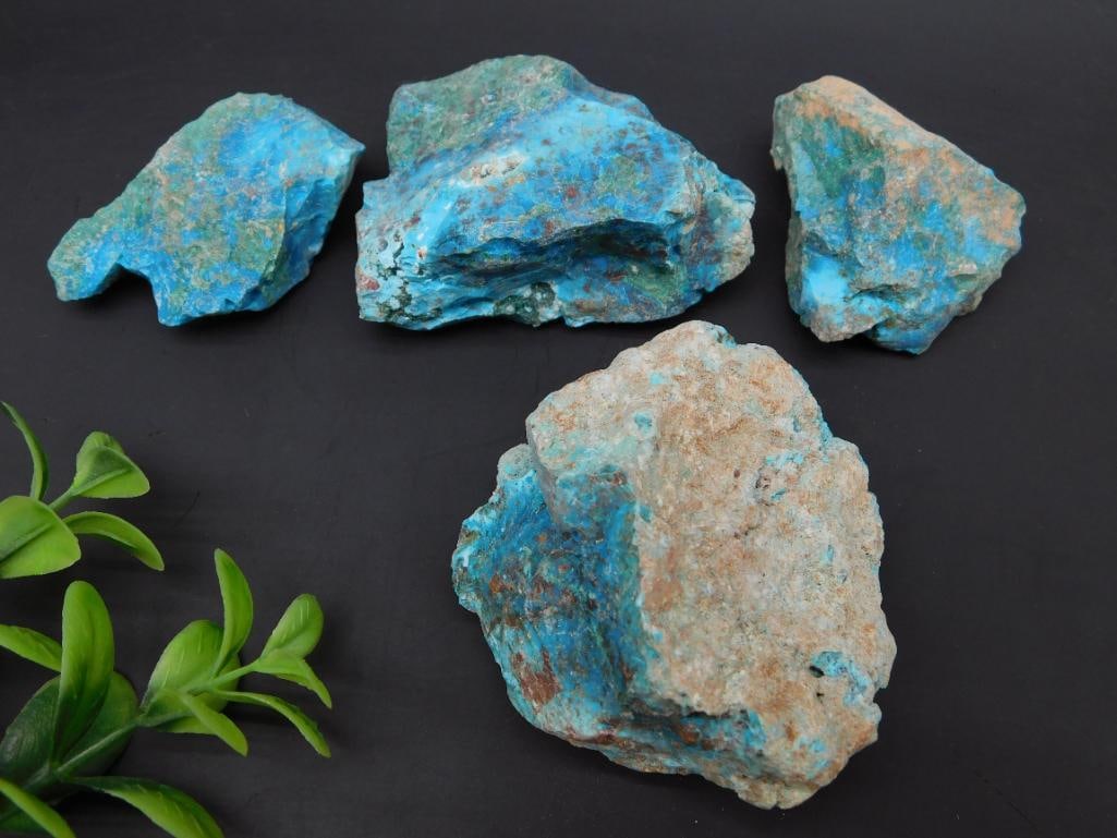 CHRYSOCOLLA ROCK STONE LAPIDARY SPECIMEN (1 of 3)