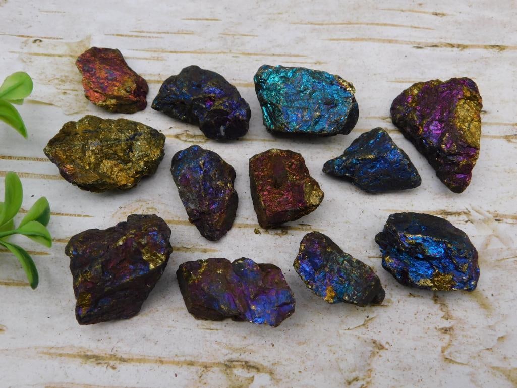 PEACOCK ORE ROCK STONE LAPIDARY SPECIMEN: PEACOCK ORE ROCK STONE LAPIDARY SPECIMEN