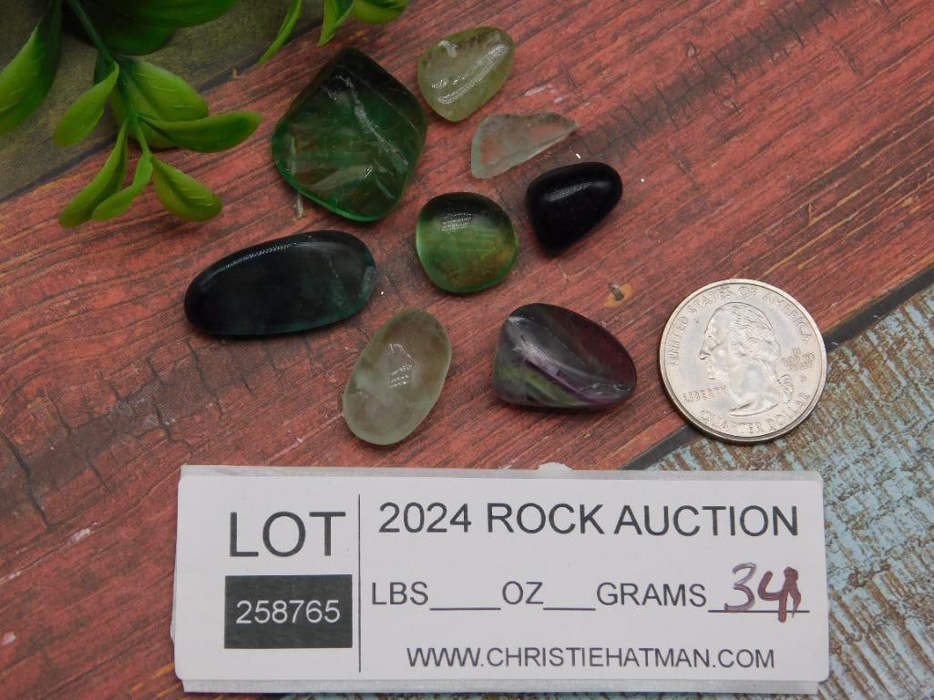 FLUORITE ROCK STONE LAPIDARY SPECIMEN - 2