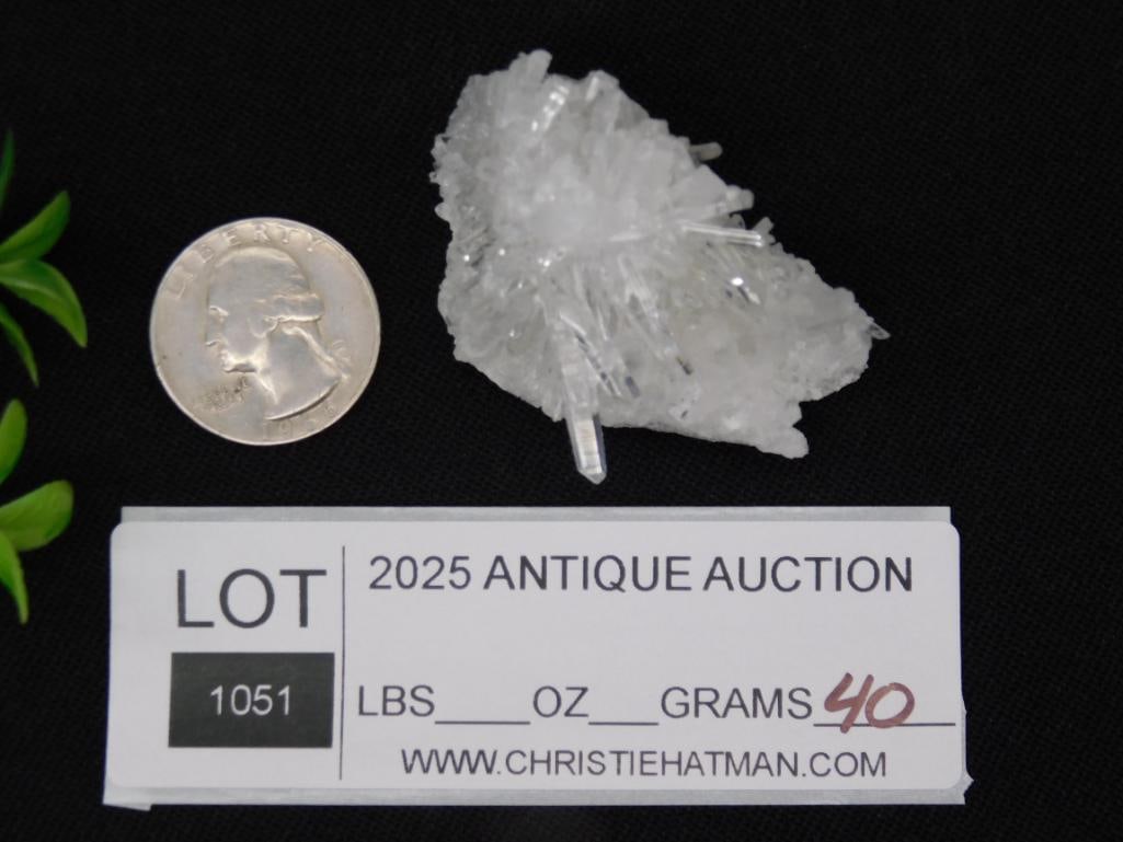 QUARTZ CLUSTER ROCK STONE LAPIDARY SPECIMEN - 2