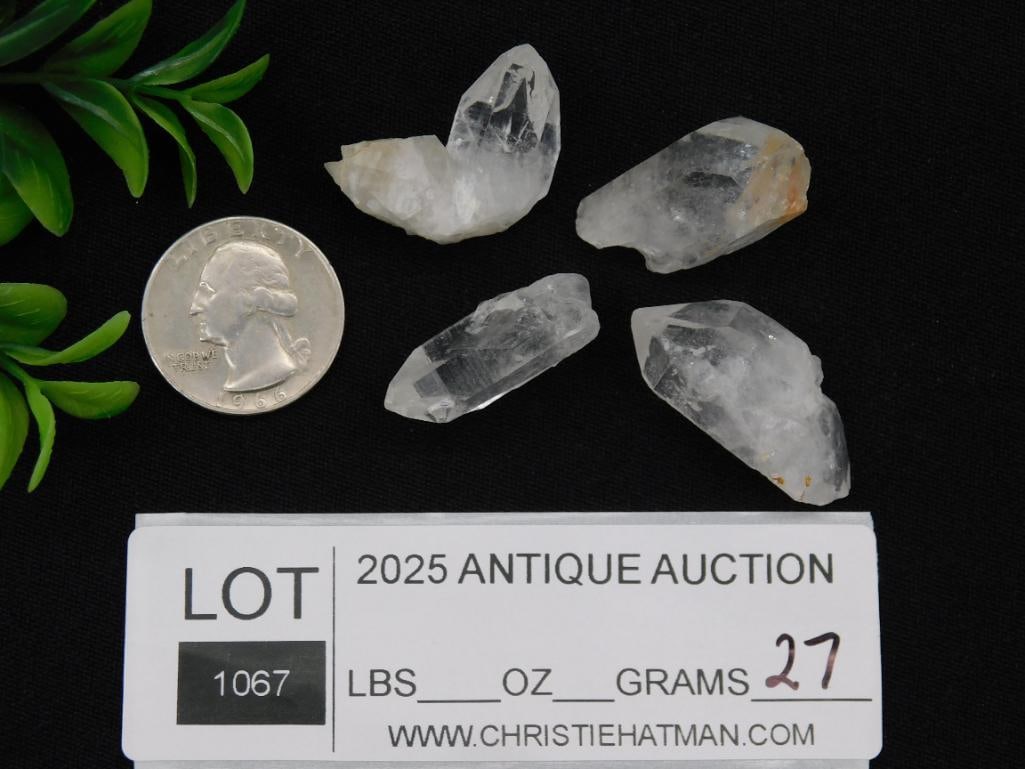 QUARTZ POINTS ROCK STONE LAPIDARY SPECIMEN - 2