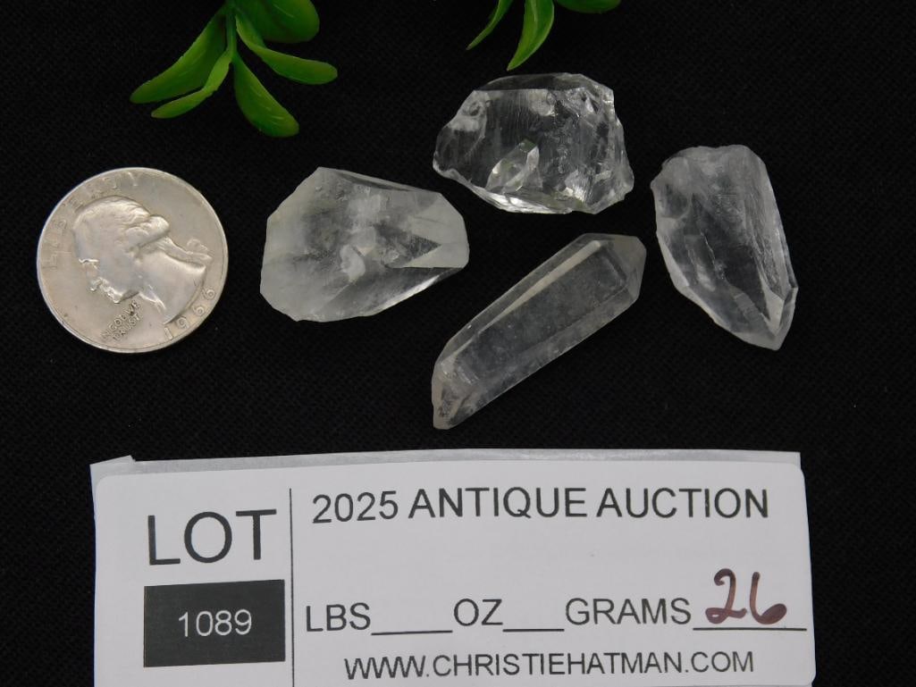 QUARTZ POINTS ROCK STONE LAPIDARY SPECIMEN - 2