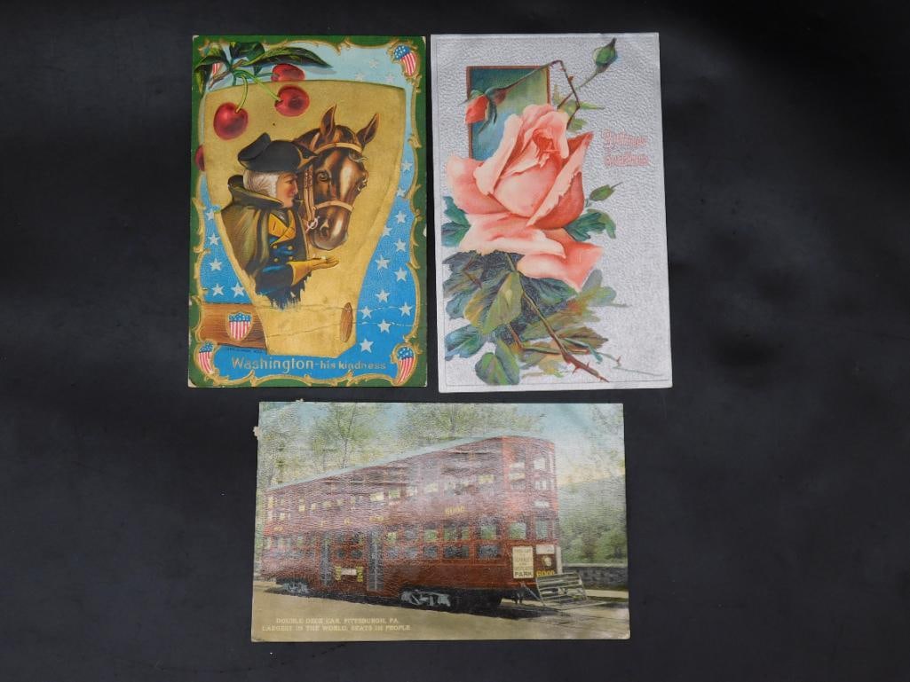 VINTAGE POSTCARDS ANTIQUE EPHEMERA: VINTAGE POSTCARDS ANTIQUE EPHEMERA