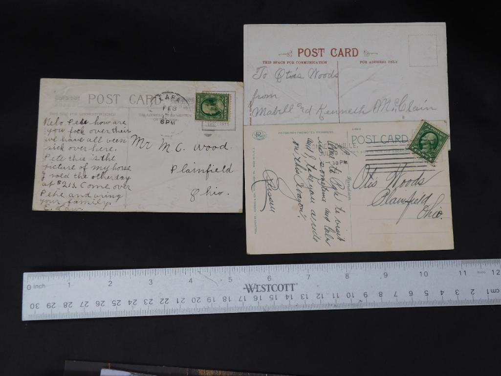 VINTAGE POSTCARDS ANTIQUE EPHEMERA - 2